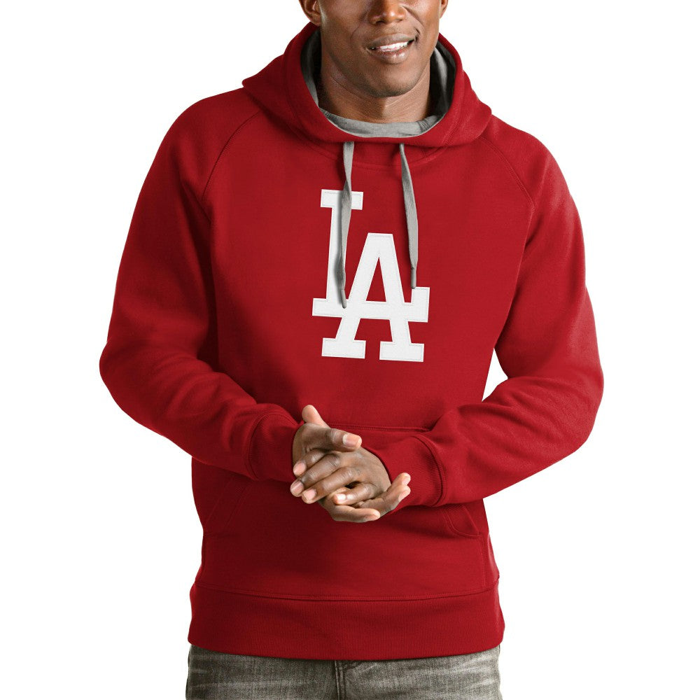 MLB Los Angeles Dodgers Antigua Victory Pullover Team Logo Hoodie