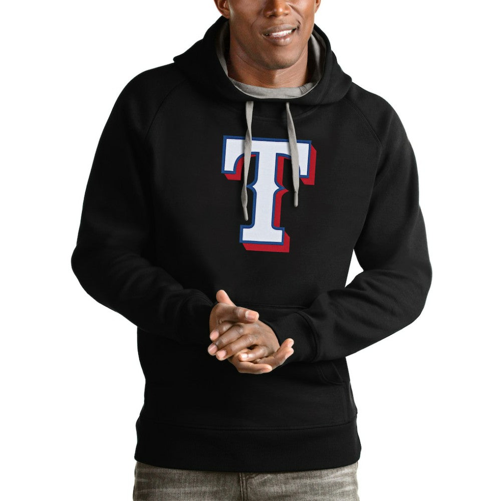 MLB Texas Rangers Antigua Victory Pullover Team Logo Hoodie