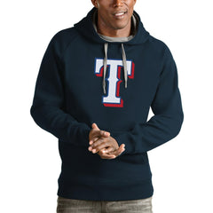 MLB Texas Rangers Antigua Victory Pullover Team Logo Hoodie