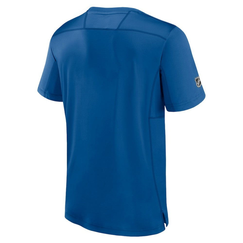 NHL Blue Winnipeg Jets Fanatics Authentic Pro Tech T-Shirt