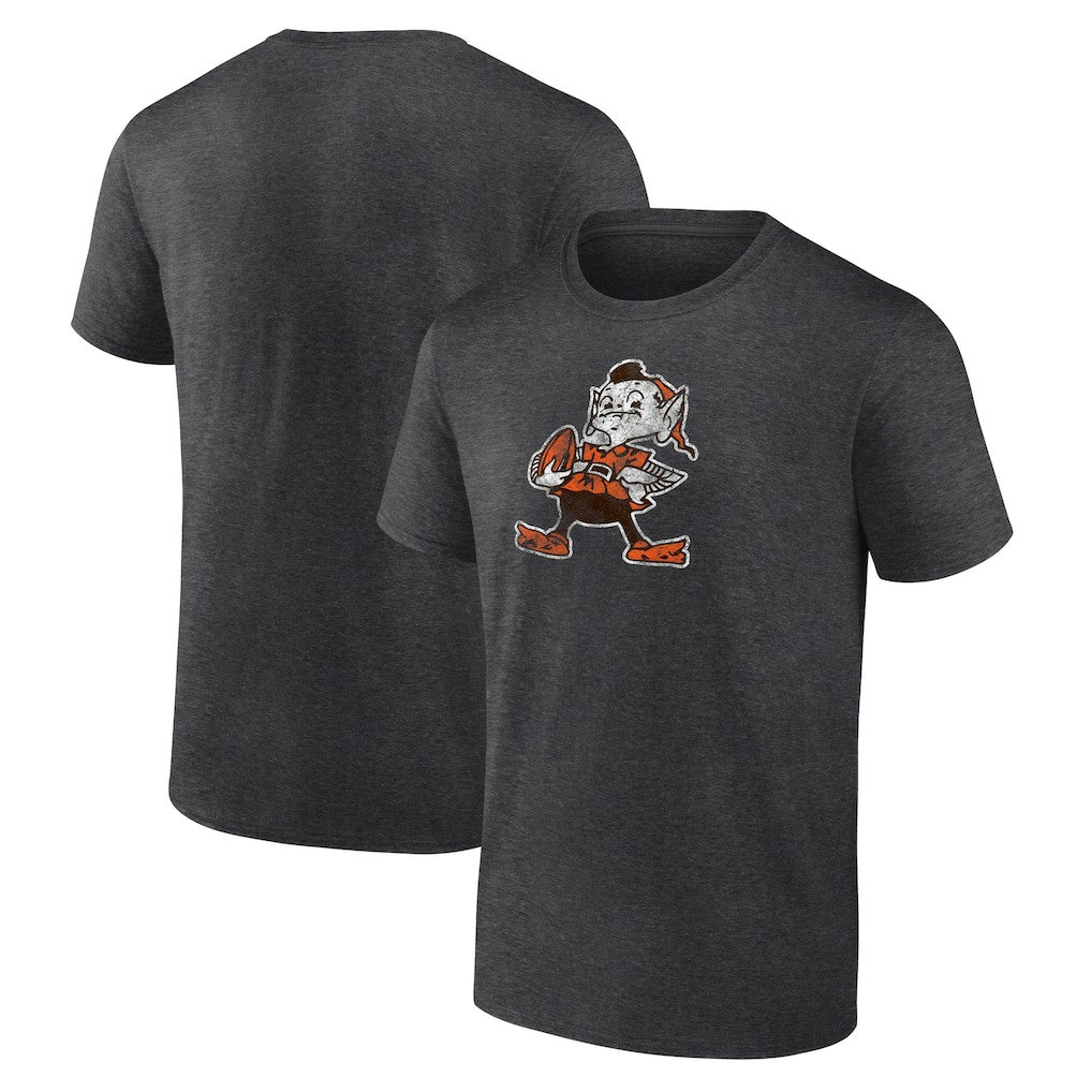 Brownie The Elf Throwback Logo T-shirt - Cleveland Browns