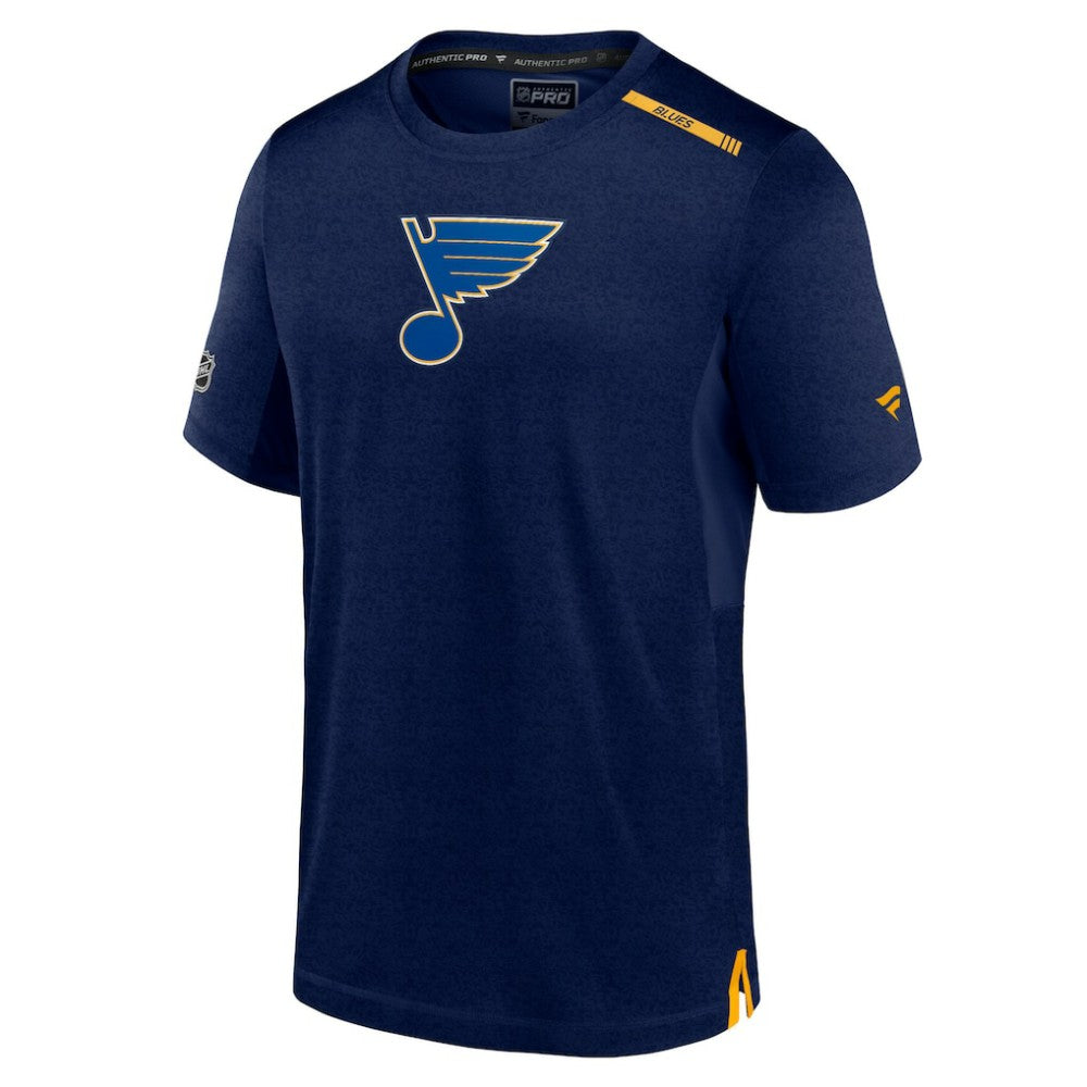 NHL Navy St. Louis Blues Fanatics Authentic Pro Performance T-Shirt
