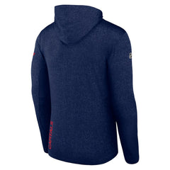 NHL Navy Washington Capitals Fanatics Authentic Pro Lightweight Pullover Hoodie
