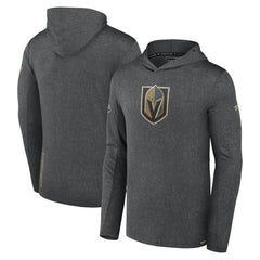NHL Gray Vegas Golden Knights Fanatics Authentic Pro Lightweight Pullover Hoodie