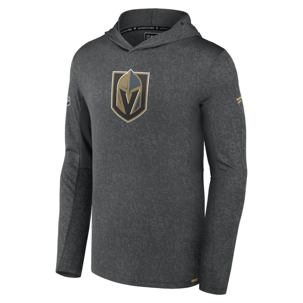 NHL Gray Vegas Golden Knights Fanatics Authentic Pro Lightweight Pullover Hoodie