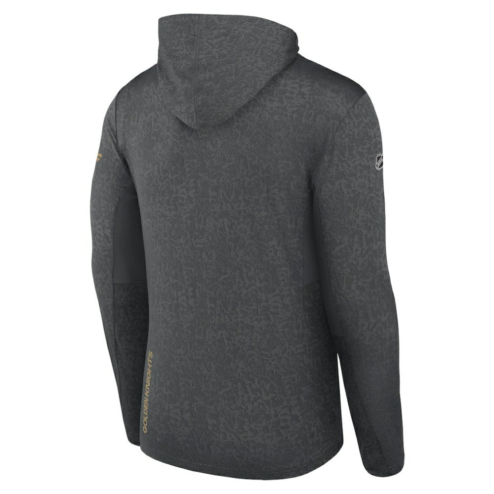 NHL Gray Vegas Golden Knights Fanatics Authentic Pro Lightweight Pullover Hoodie