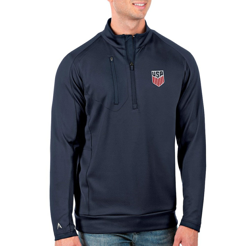 USMNT Antigua Generation Quarter-Zip Top -  Navy