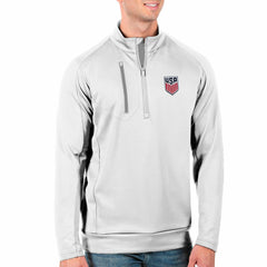 USMNT Antigua Generation Quarter-Zip Top -  White