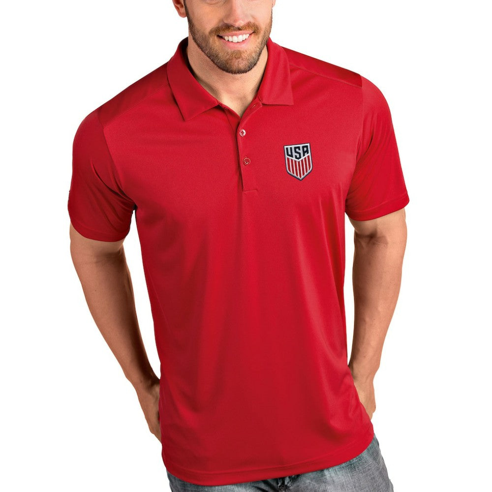 USMNT Antigua Tribute Polo -  Red