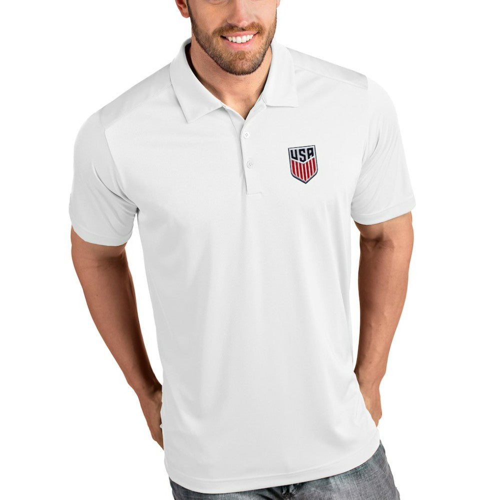 USMNT Antigua Tribute Polo -  White