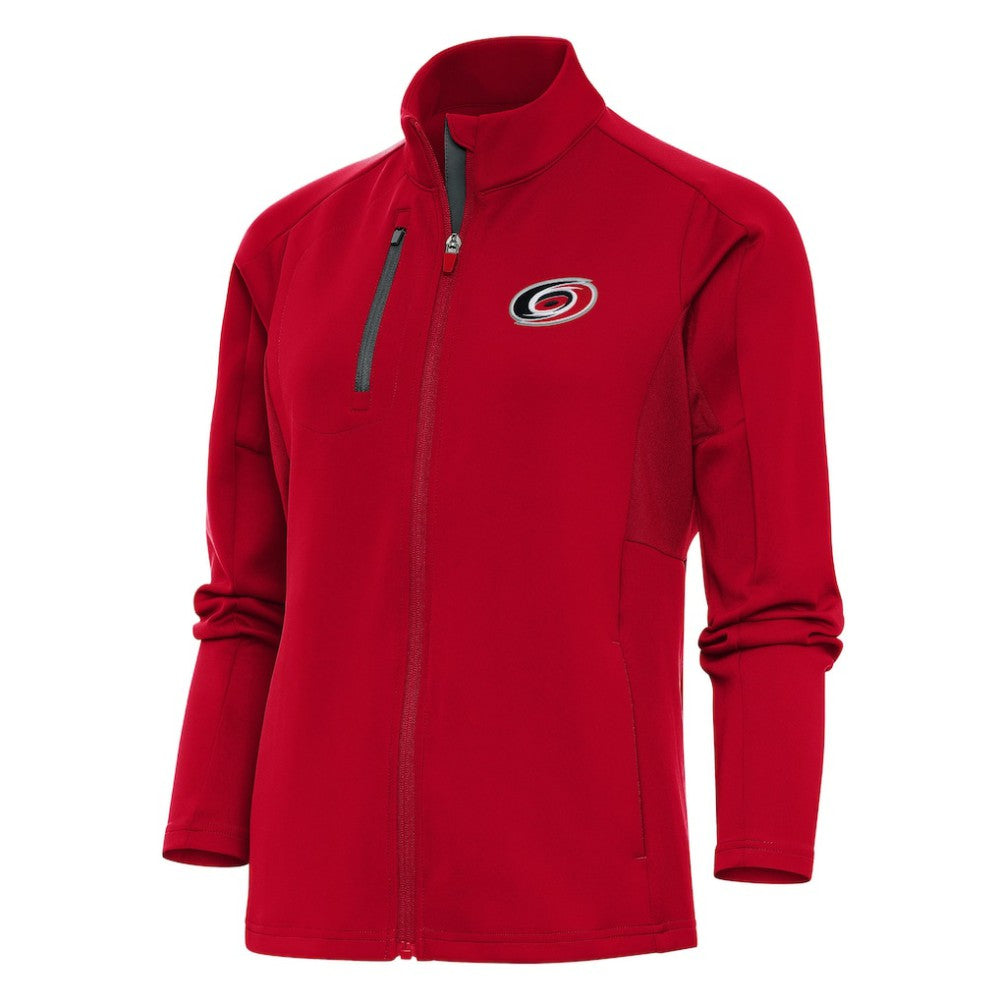 NHL Red Carolina Hurricanes Antigua Women's Team Logo Generation Full-Zip Jacket