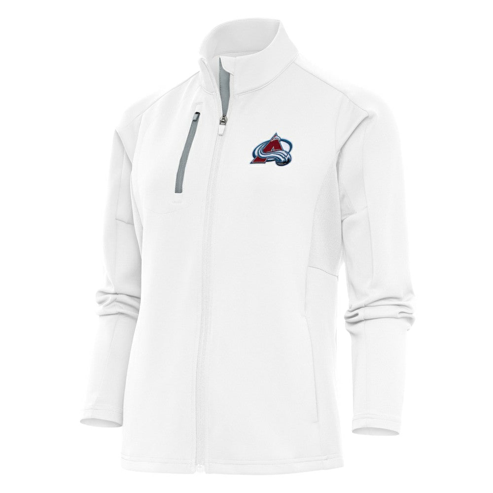 NHL White Colorado Avalanche Antigua Women's Team Logo Generation Full-Zip Jacket