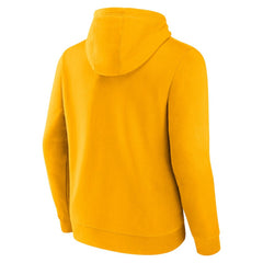 NHL Gold Pittsburgh Penguins Fanatics Authentic Pro Secondary Pullover Hoodie