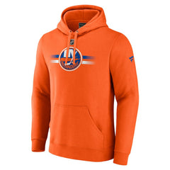 NHL Orange New York Islanders Fanatics Authentic Pro Secondary Pullover Hoodie