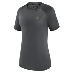 NHL Gray Vegas Golden Knights Fanatics Women's Authentic Pro Tech T-Shirt