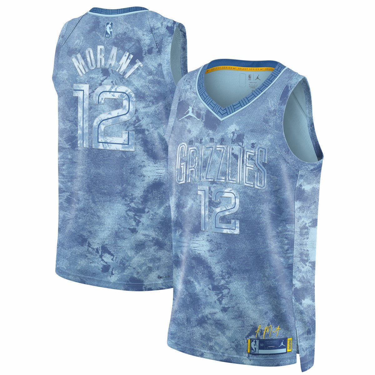 NBA Ja Morant Memphis Grizzlies Jordan Brand Select Series Swingman Jersey
