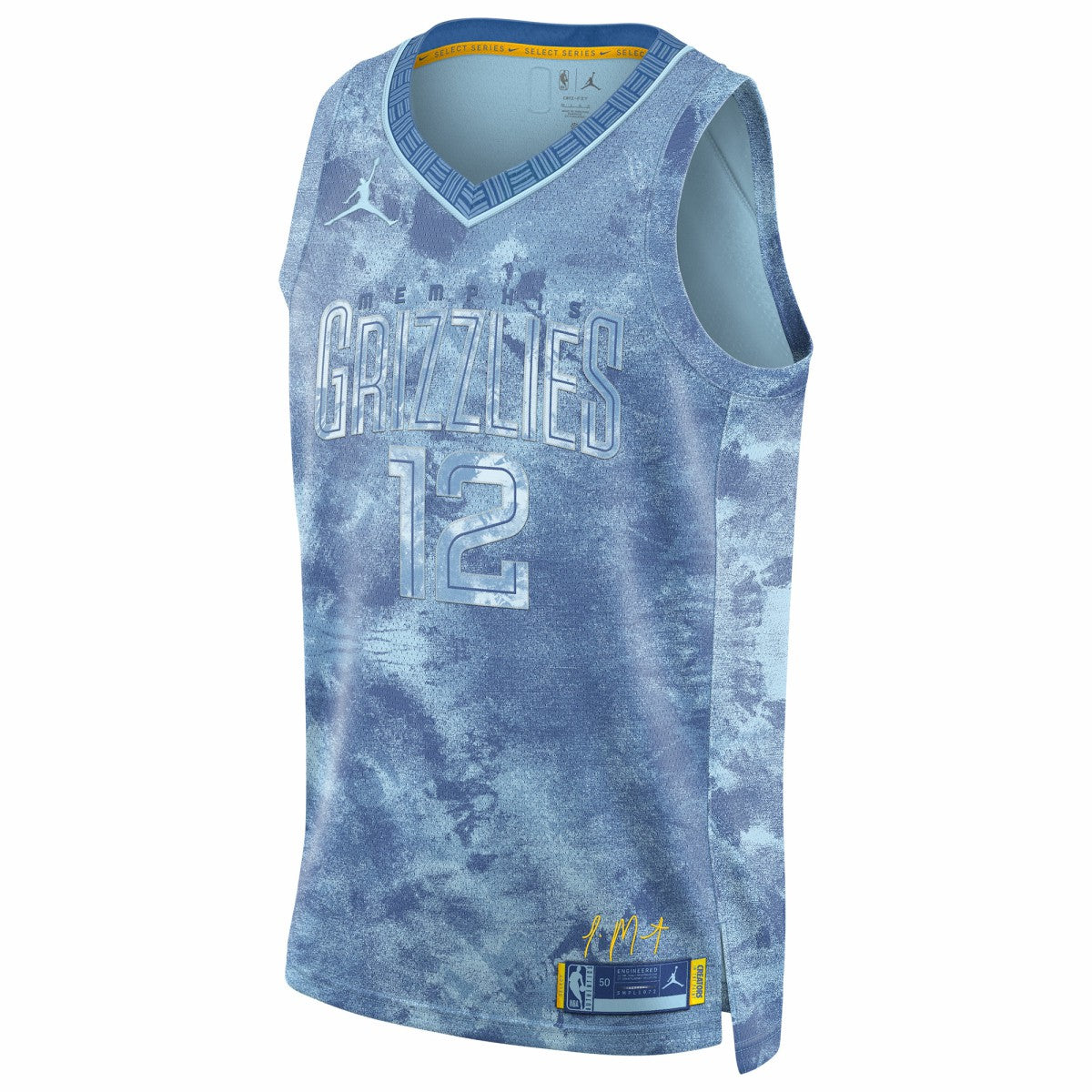 NBA Ja Morant Memphis Grizzlies Jordan Brand Select Series Swingman Jersey