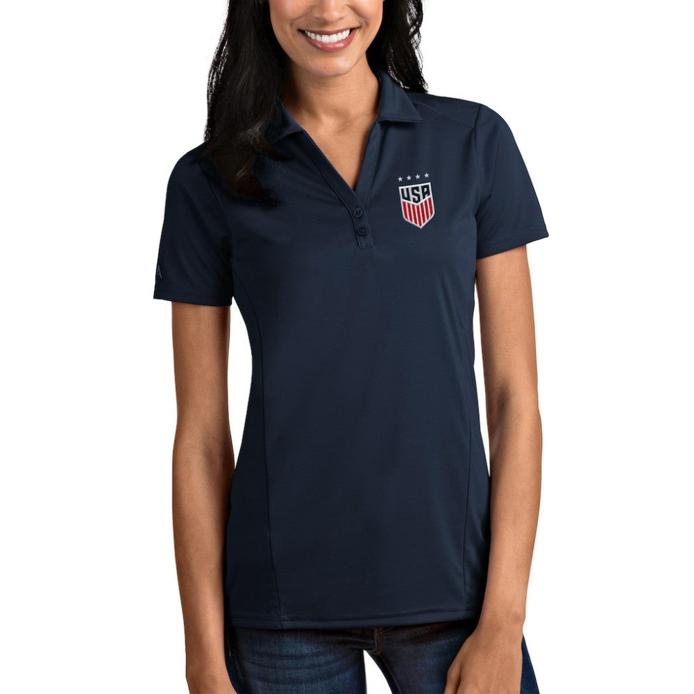 USWNT Antigua Women's Tribute Polo -  Navy