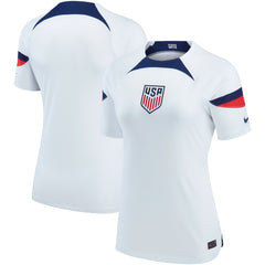 USMNT Women's 2022/23 Home Breathe Stadium Replica Blank Jersey - Nike White