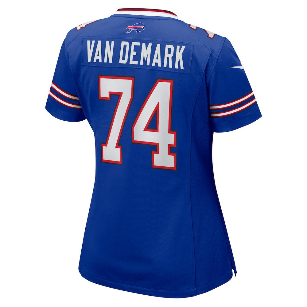Ryan Van Demark  Women's Game Player Jersey - Buffalo Bills