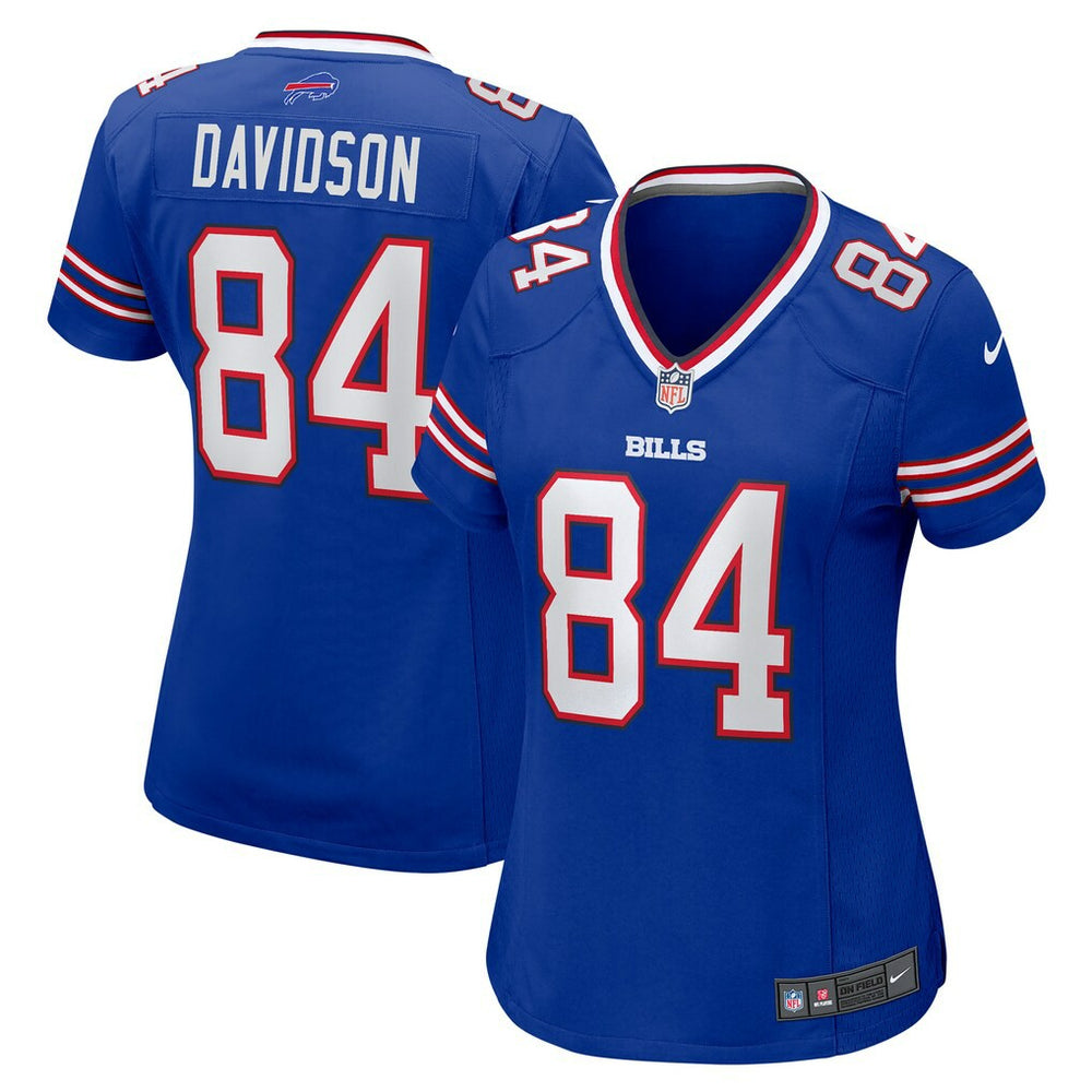 Zach Davidson  Women's Game Player Jersey - Buffalo Bills