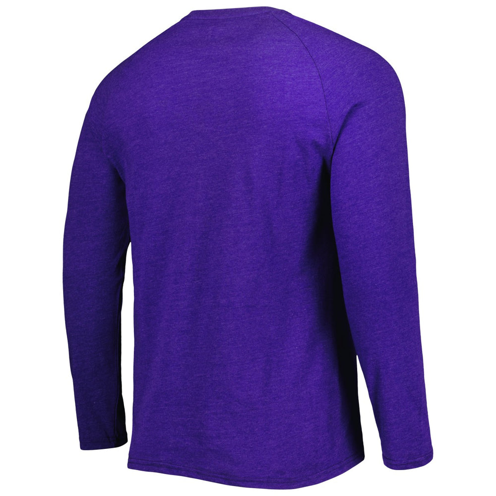 NBA Phoenix Suns Concepts Sport Left Chest Henley Raglan Long Sleeve Top