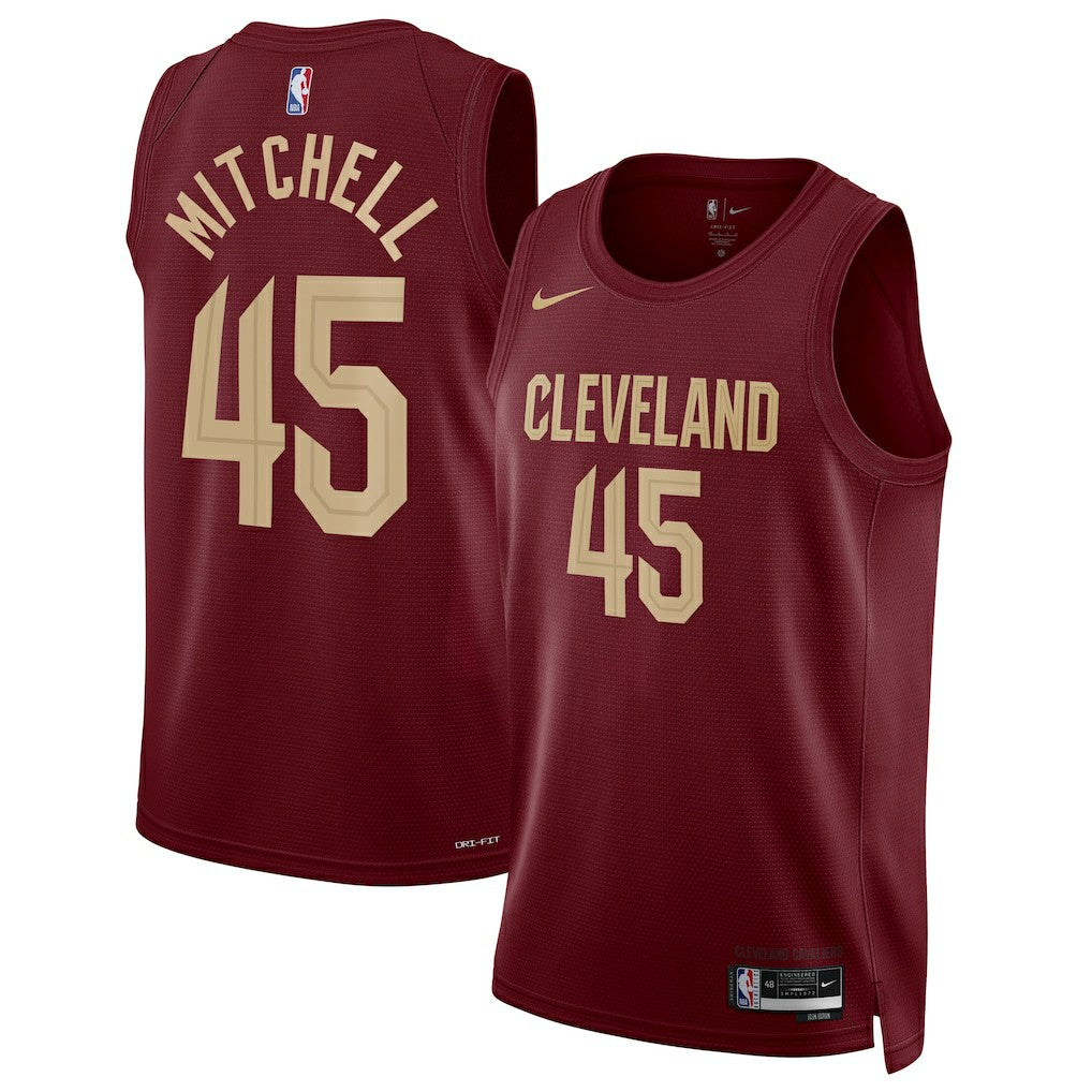 NBA Donovan Mitchell Cleveland Cavaliers Unisex Swingman Jersey sale