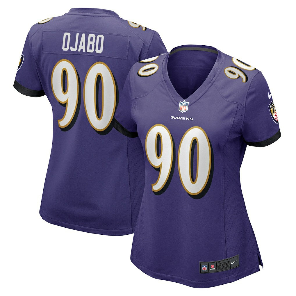 David Ojabo  Women's Game Player Jersey - Baltimore Ravens
