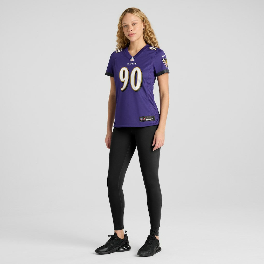 David Ojabo  Women's Game Player Jersey - Baltimore Ravens
