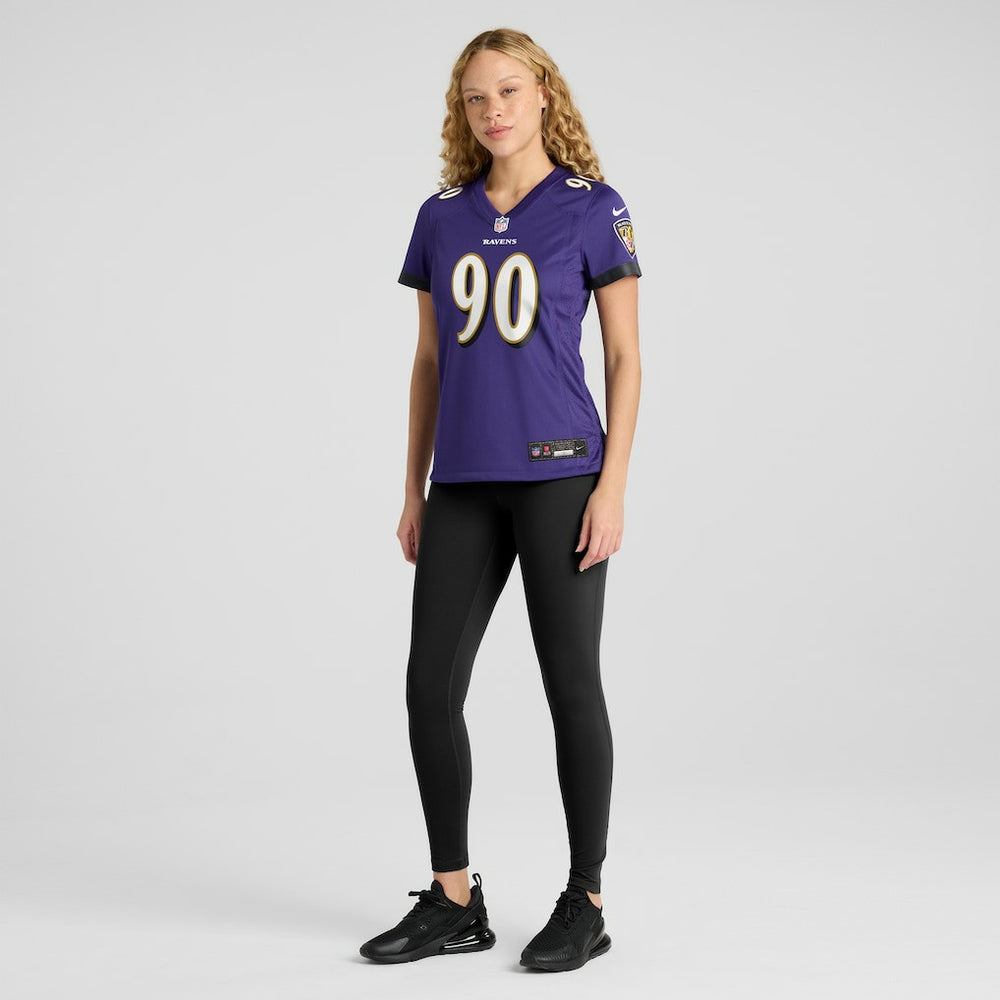 David Ojabo  Women's Game Player Jersey - Baltimore Ravens