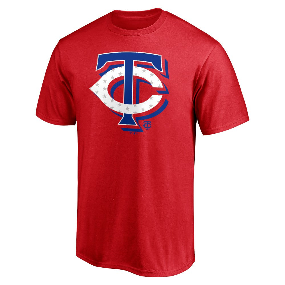 MLB Minnesota Twins Red White and Team T-Shirt