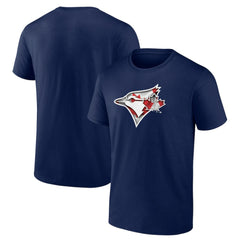 MLB Toronto Blue Jays Banner Wave Logo T-Shirt