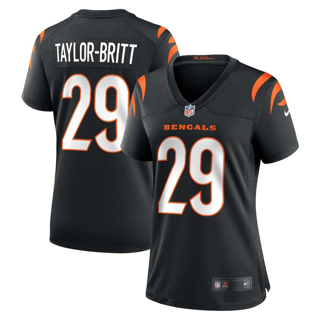 Cam Taylor-Britt  Women's Game Player Jersey - Cincinnati Bengals