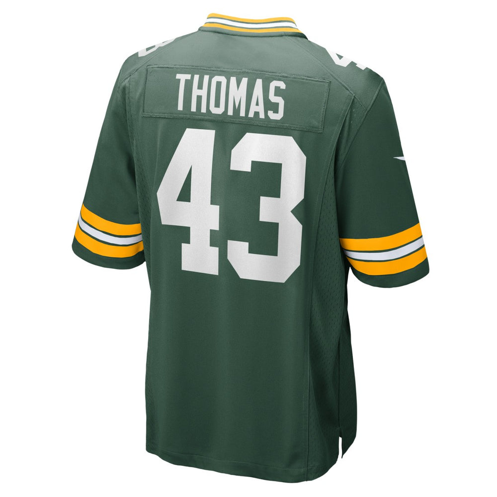 Kiondre Thomas  Game Player Jersey - Green Bay Packers