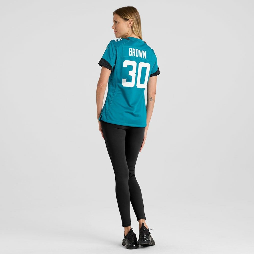 Montaric Brown  Women's Game Player Jersey - Jacksonville Jaguars