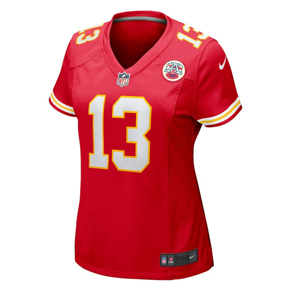 Nazeeh Johnson  Women's Game Player Jersey - Kansas City Chiefs