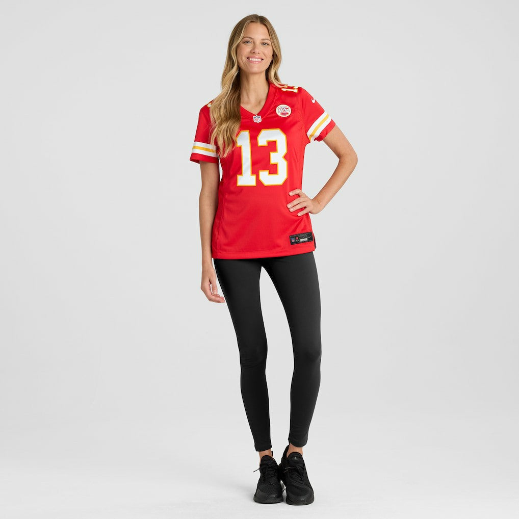 Nazeeh Johnson  Women's Game Player Jersey - Kansas City Chiefs