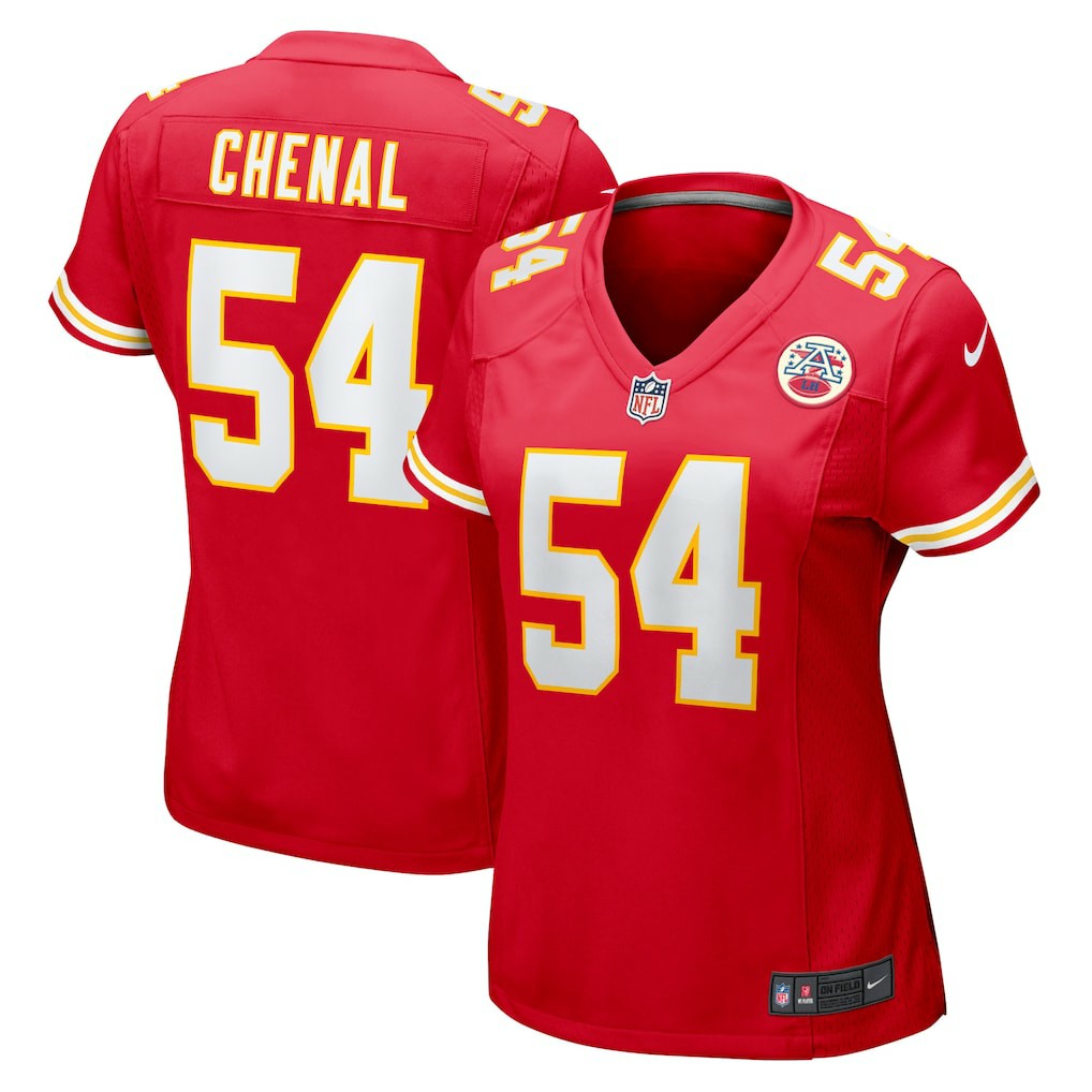 Leo Chenal  Women's Game Player Jersey - Kansas City Chiefs