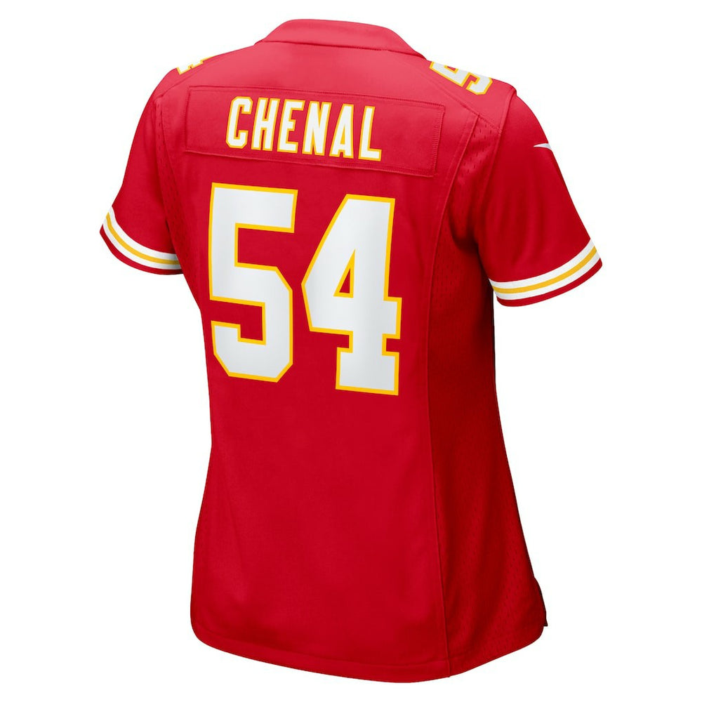 Leo Chenal  Women's Game Player Jersey - Kansas City Chiefs