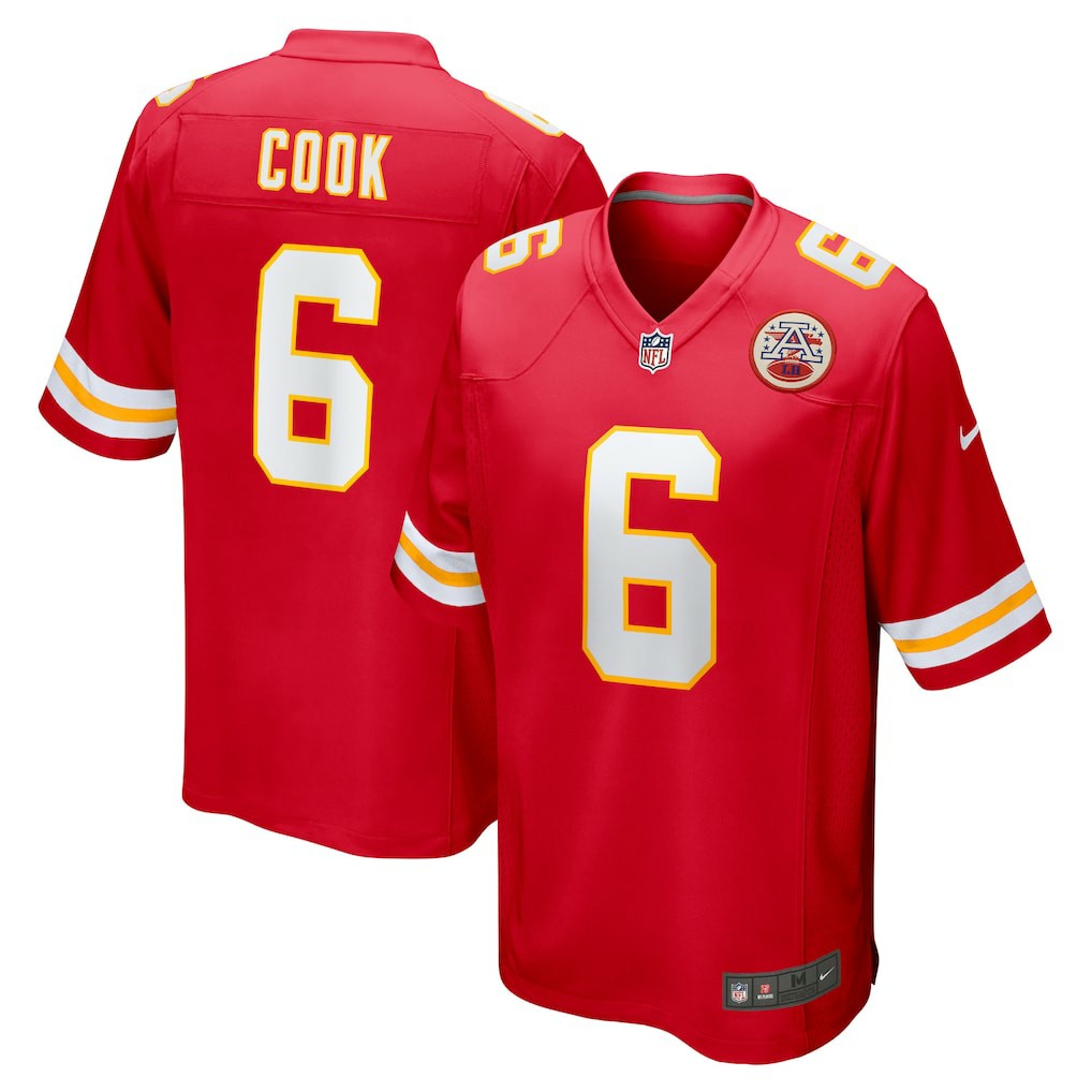 Bryan Cook  Game Player Jersey - Kansas City Chiefs