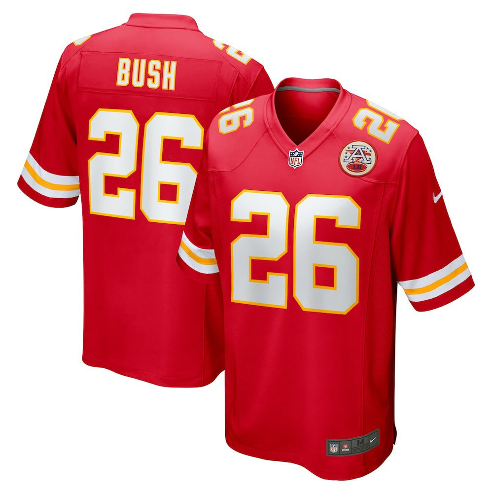 Deon Bush  Game Player Jersey - Kansas City Chiefs