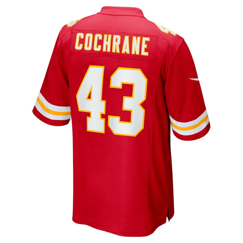 Jack Cochrane  Game Player Jersey - Kansas City Chiefs