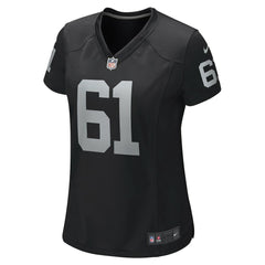 Jordan Meredith  Women's Game Player Jersey - Las Vegas Raiders