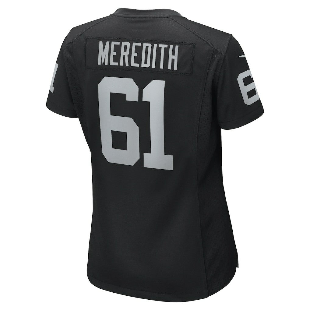 Jordan Meredith  Women's Game Player Jersey - Las Vegas Raiders