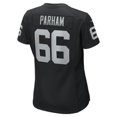 Dylan Parham  Women's Game Player Jersey - Las Vegas Raiders