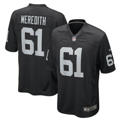 Jordan Meredith  Game Player Jersey - Las Vegas Raiders