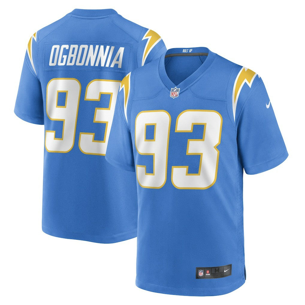 Otito Ogbonnia  Game Player Jersey - Los Angeles Chargers