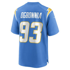 Otito Ogbonnia  Game Player Jersey - Los Angeles Chargers