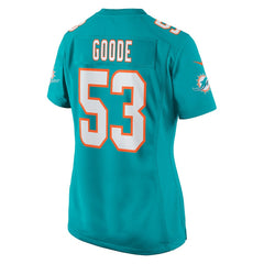 Cameron Goode  Women's Game Player Jersey - Miami Dolphins