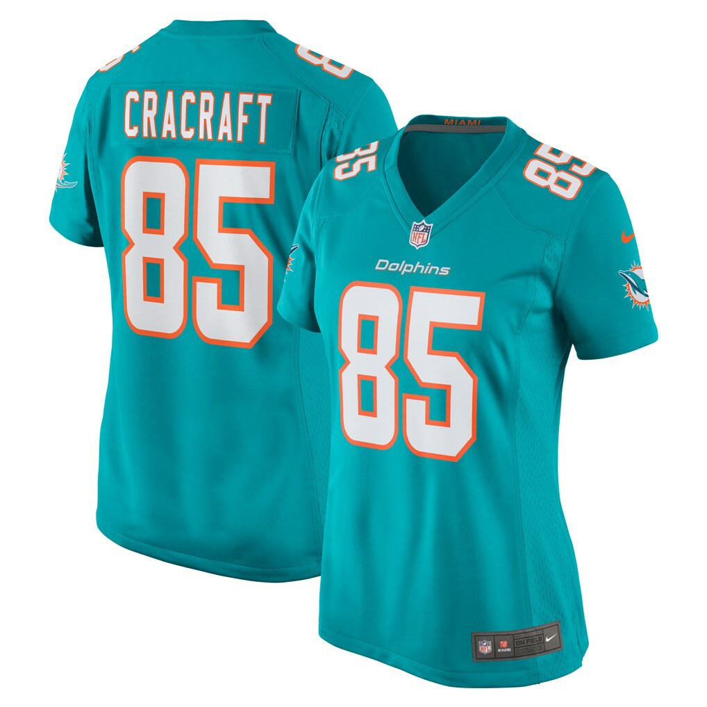 River Cracraft  Women's Game Player Jersey - Miami Dolphins